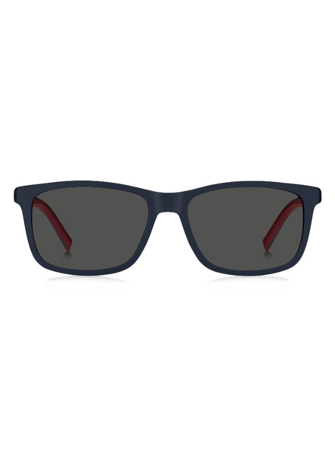 TOMMY HILFIGER TH 2244/S Sunglasses Blue Rectangular - Image 3