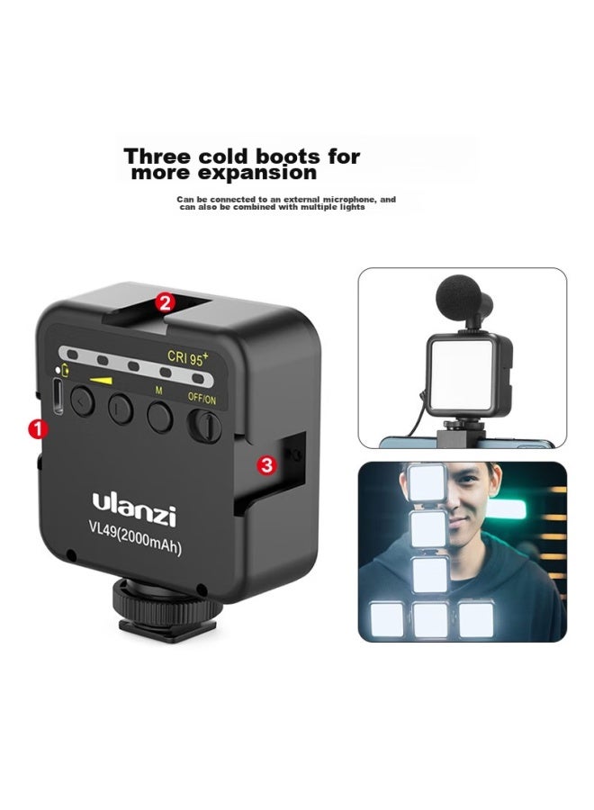 Ulanzi Vl49 Fill Light + Mt-08 Tripod Kit, Mini Led Softbox Light For Smartphone Photography, Hot Shoe Accessory For Dslr Cameras, Selfie Photography Light - Image 4