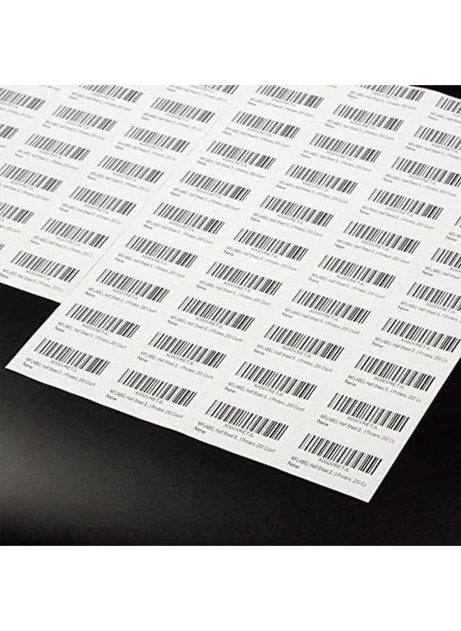 Printable A4 Self Adhesive Stickers Shipping Mailing Label Fba Package Paper Compatible For Laser And Ink Jet Printers 44 Up Labels White100 Sheets 4400 Labels A4 Label 44Pcs 100L