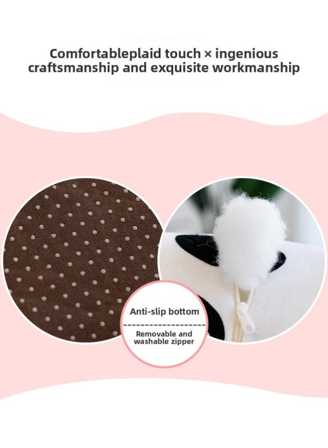 ORiTi كرسي تعلم الأطفال كرتوني للأطفال الرضع والصغار كرسي أريكة ناعم لعبة دمى أريكة صغيرة مستلزمات الأم والطفل - Image 2