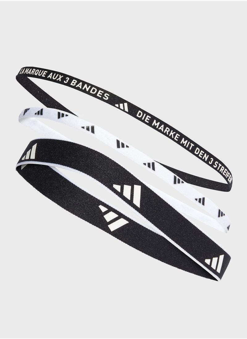 Adidas - 3 Pair Pack Headband - Image 1
