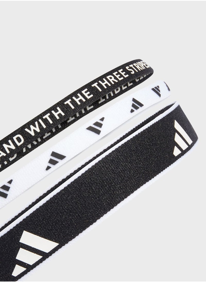 Adidas - 3 Pair Pack Headband - Image 1