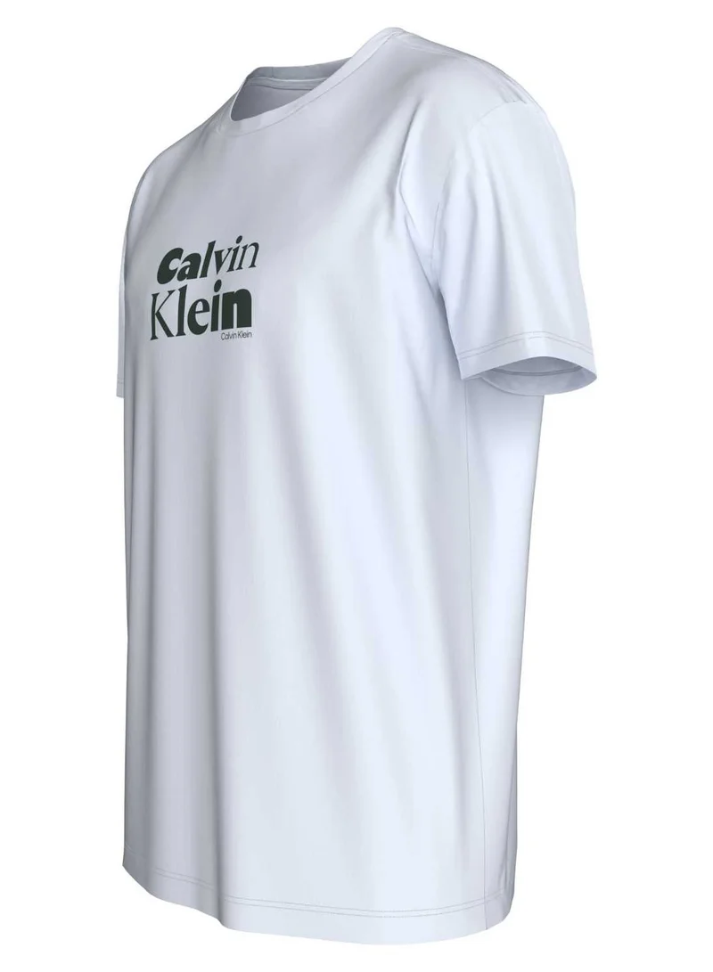 CALVIN KLEIN Logo Cotton T-Shirt