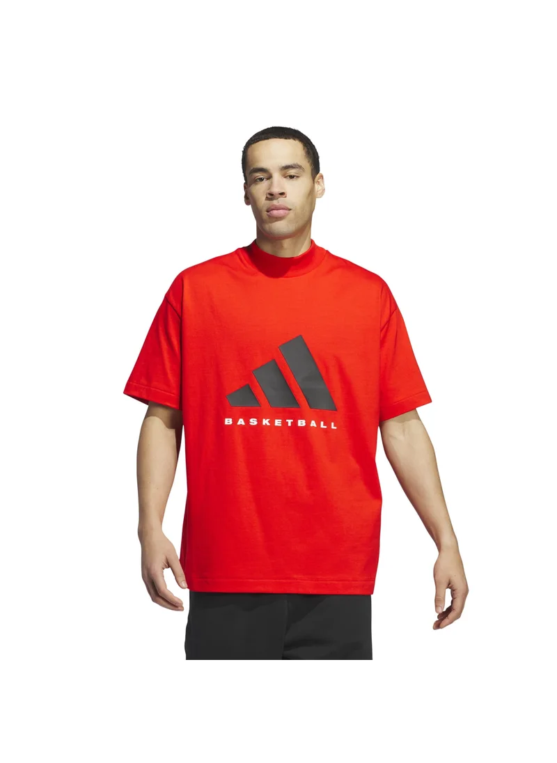 Adidas adidas ONE CTN JER T Red Originals Unisex T-SHIRTS