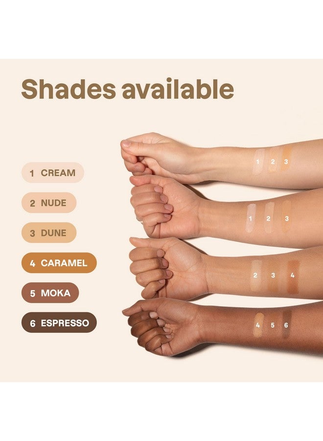 أتيتود مرطب ملون للوجه من ATTITUDE Oceanly Light Coverage، معتمد من مجموعة العمل البيئية، خالٍ من ثاني أكسيد التيتانيوم، نباتي ولم يتم اختباره على الحيوانات، خالٍ من البلاستيك، لون Dune، 0.42 أونصة - Image 4