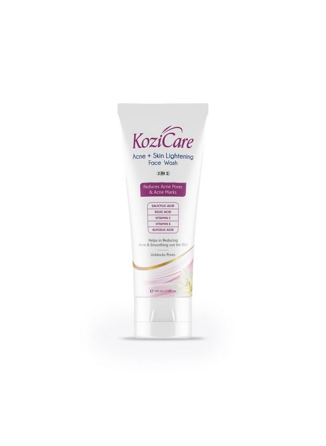 Kojic Acid Face Wash | Acno Fight Face Wash & 2% Salicylic Acid Face Wash | Face Wash For Glowing Skin | Reducing Acne & Smoothing Skin | Face Wash For Women & Men - 100 Ml - pzsku/ZE8AED811FC63F83104F1Z/45/_/1733730073/69ef88af-1709-44c3-b0a3-6d190f2c40d5