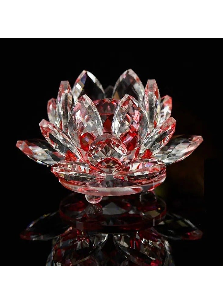 Eternal Elegance Crystal Lotus Flower Set - Exquisite Home Decor and Wedding Gift - Image 2