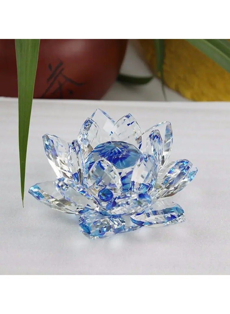 Eternal Elegance Crystal Lotus Flower Set - Exquisite Home Decor and Wedding Gift - Image 3