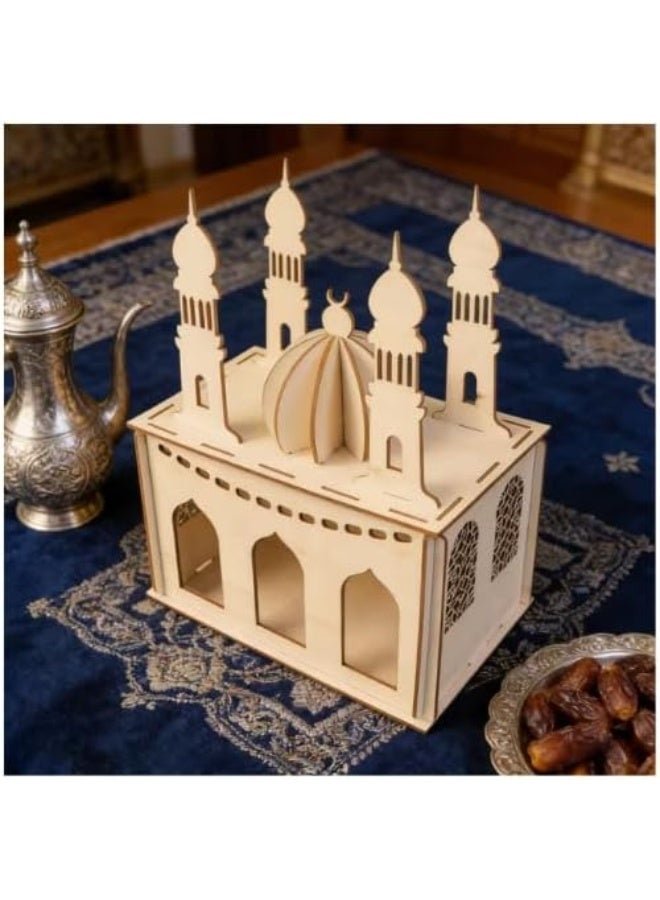 حامل الوجبات الخفيفة مثالي للاحتفالات المنزلية للمسلمين، ويعمل كمنظم للطعام لحفلات الإفطار وهدية مدروسة - Image 1