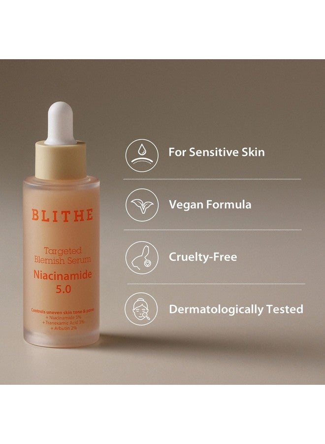 بلايث مصل النياسيناميد الكوري مصحح البقع الداكنة مصل تفتيح الوجه فيتامين ب3 مصل النياسيناميد لبشرة الوجه والسيكا والألانتوين والأربوتين وحمض الترانيكساميك 1 أونصة - Image 4