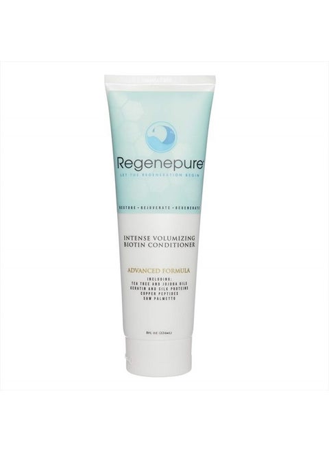 Regenepure, Intense Volumizing Biotin Conditioner, Moisturizing Support for Healthy Hair and Scalp, 8 oz