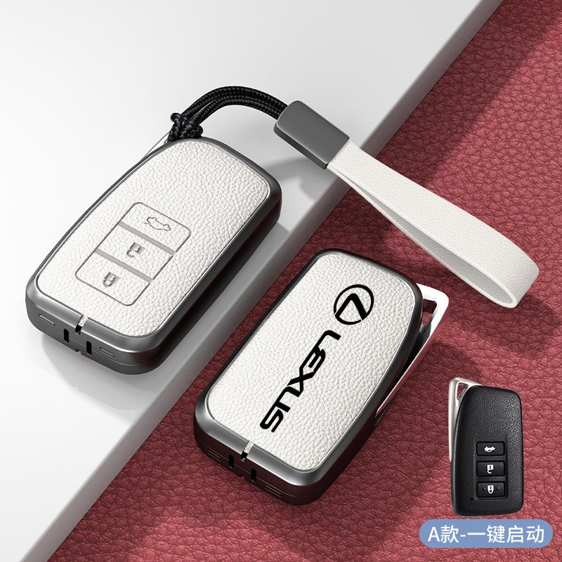 LEXUS Luxury Zinc Alloy Key Case for Lexus Models - Compatible with ES200, ES300H, RX300, RX350H, NX260, and more - Image 1