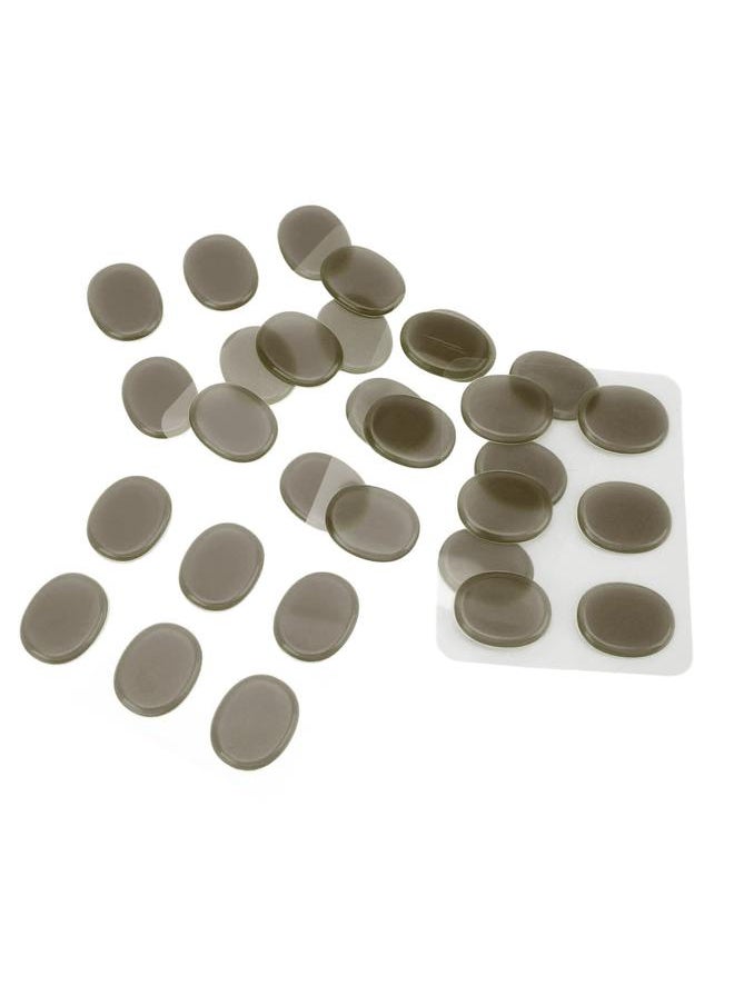 Thoraya 30Pcs Drum Dampeners Gel Pads Silicone Drum Silencers Sound Dampening Muffler Pads Black  - Image 4