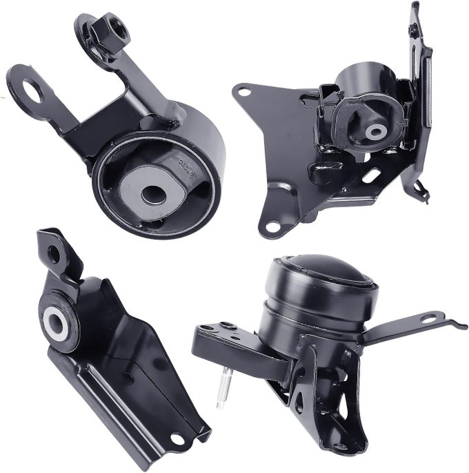 Engine And Transmission Motor Mount Kit For 2006-2019 Toyota Yaris L4 1.5L - 4Pcs