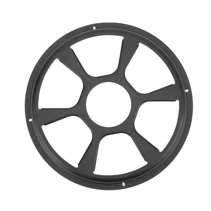 Speaker Cover Mesh Net Grille Circle Round Protective Black Dustproof Subwoofer Accessory - Image 2