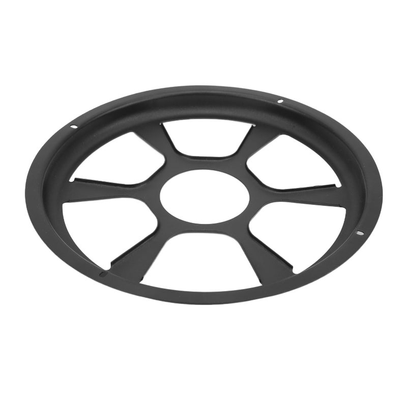 Speaker Cover Mesh Net Grille Circle Round Protective Black Dustproof Subwoofer Accessory - Image 5