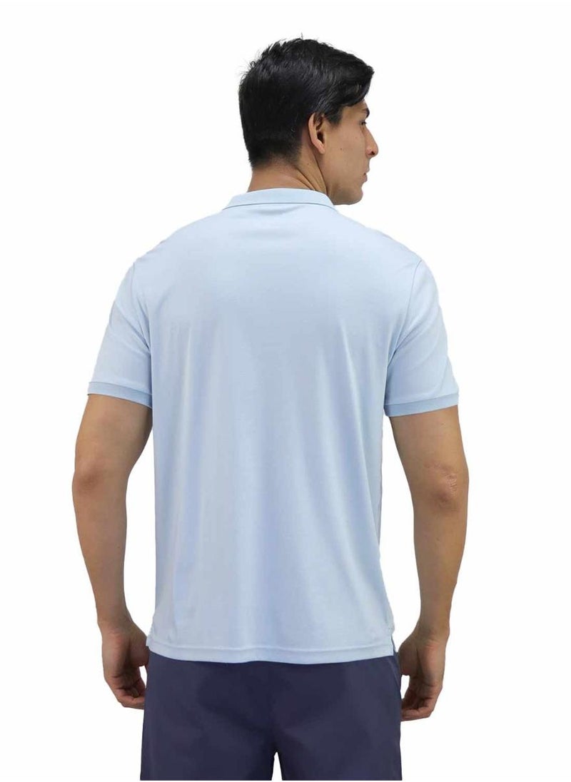 GIORDANO - Men's Liquid Touch Polo - Sky Blue - Image 1