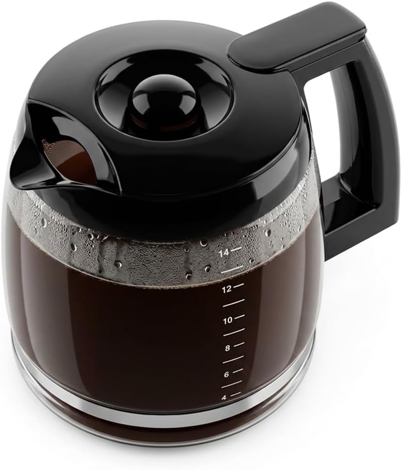 Srempat 14-Cup Coffee Carafe Replacement for Cuisinart Coffeemaker Pt. DCC-2200RC | Fits DCC-3200, DCC-3200P1, DCC-2200, DCC-2600, DCC-2800, DCC-1800FR CBC-7000PCFR, CBC-7400PC Series - Image 3