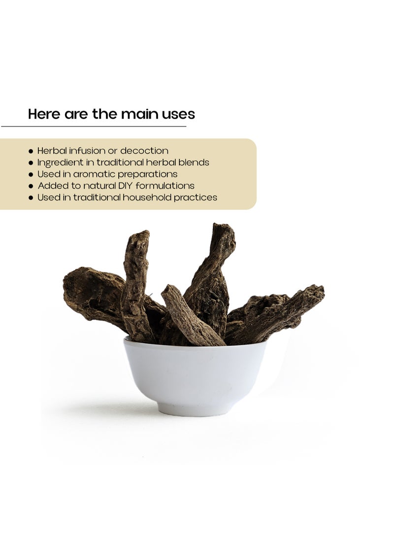 OGOC Costus Root Qust Al Hindi Root Saussurea Costus Dried Aromatic Root Traditional Spice Root Culinary Herb For Tea Infusions Cooking Seasoning - Image 3