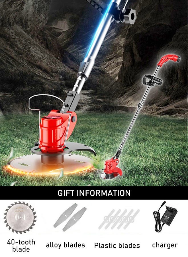 Generic Cordless Lithium Battery Grass Trimmer for Agriculture, Home Gardening, and Lawn Care  - Image 1