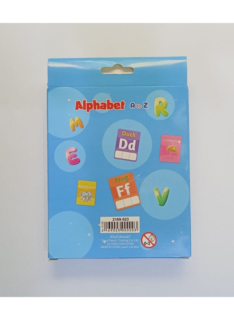 اس بي سي بطاقات تعليمية SBC 25 لتعلم الأبجدية باستخدام قلم السبورة البيضاء - Image 2