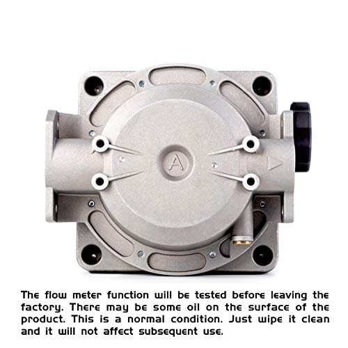 TUNTROL Mechanical Fuel Flow Meter for All Fuel Transfer Pumps, 7-20 GPM 1" Internal Thread 4-Digital Batch Display - Image 4