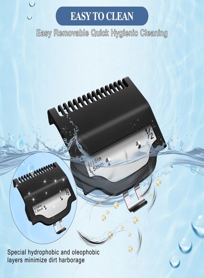 CR8GR8 Professional for Wahl Clipper Guards Set, 2 Pcs Coded Cutting Guides #3170-400- 1/16” to 1” fits for All Wahl Clippers - Image 4