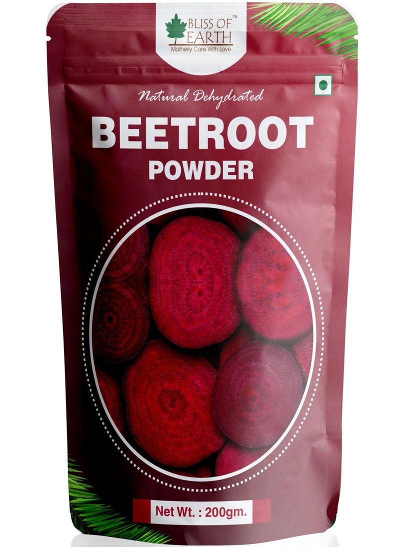 BLISS OF EARTH Beetroot Powder 200 GM  - Image 1