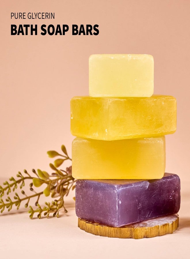 Barva Pure Glycerin Soap Pack of 2 | Pomegranate & Lemon Bathing Bar | Moisturizing & Gentle Cleansing | Natural Ingredients | Luxury Soap for All Skin Types - Image 1
