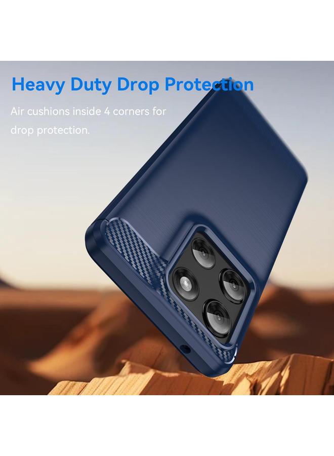 S-TOP Case For Motorola Moto G Stylus 5G 2025 Carbon Fiber Brushed Texture TPU Phone Case - Image 3