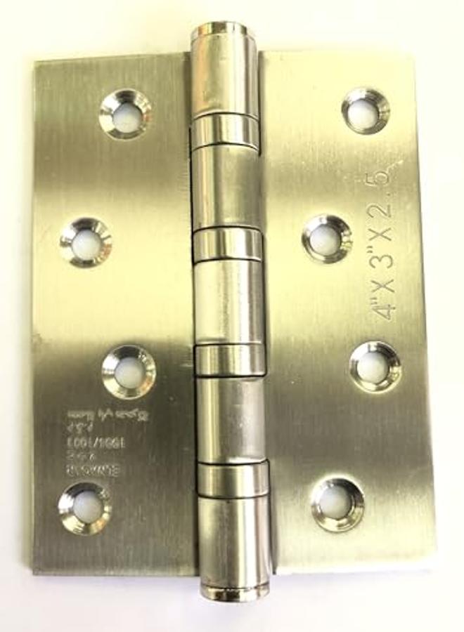 مفصلة باب من الفولاذ المقاوم للصدأ مقاس 4 بوصة × 3 بوصة - Image 1