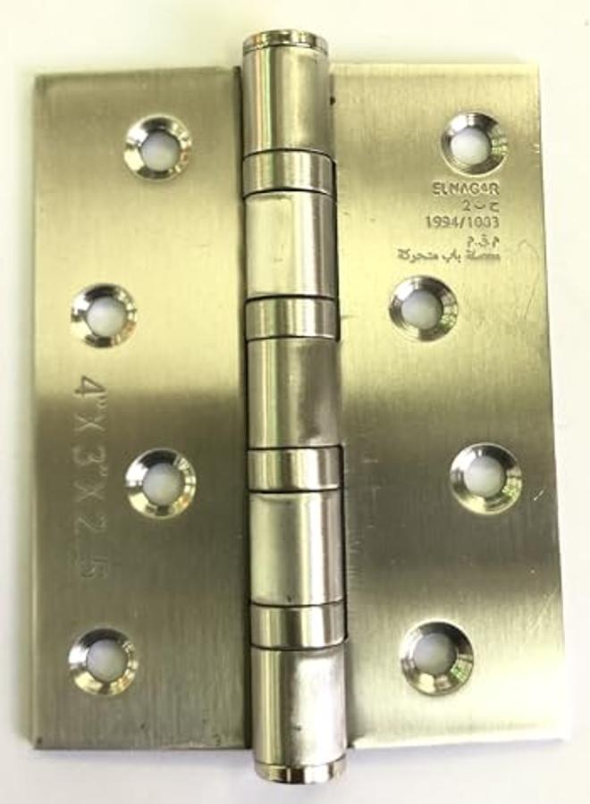 مفصلة باب من الفولاذ المقاوم للصدأ مقاس 4 بوصة × 3 بوصة - Image 2