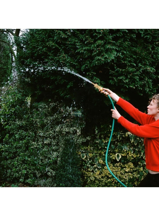 عام 2 مجموعة من فوهة خرطوم النحاس الشاق ، فوهة نفاثة الضغط مع صمام إغلاق الخرط - Image 4