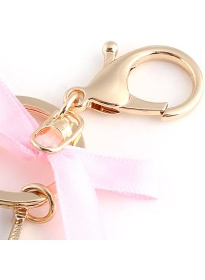 Blue Macaroon Bag Pendant Cute Alloy Eiffel Tower Keychain Keyring Car Charm - Image 4