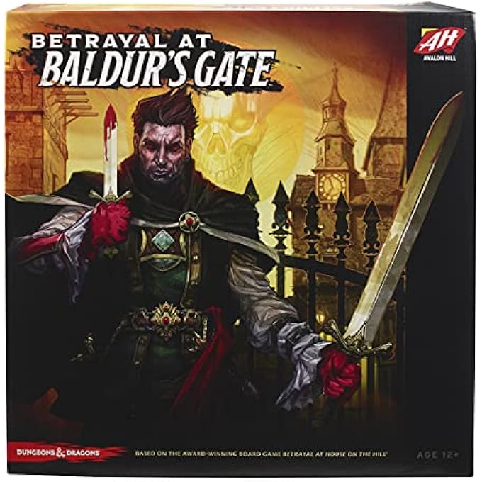 أفالون هيل خيانة Hasbro في Baldurs Gate Module Board Hidden Traitor GameAges 12 وما فوقDDBased على الخيانة في House on The Hill - Image 2