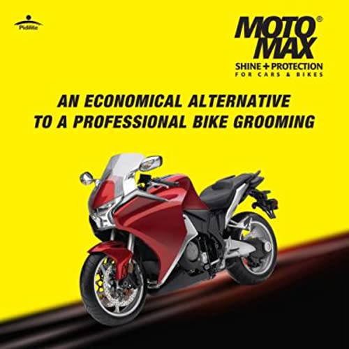 Motomax Bike Care Kit with Microfiber Cloth - Clean, Protects and Shines Interiors/Exterior of Bike, Motorcyles : Includes Chain Lubricant, Instashine, WD 40 and Microfibre Cloth Combo - Image 5