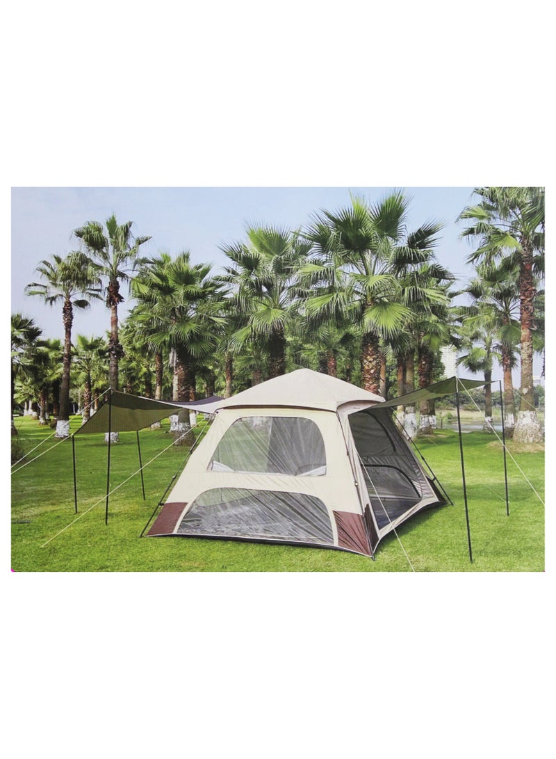 Generic Big Top Spring Tent 300x300x220CM Fits Up to 8 People Perfect for Outdoor Adventures Festivals and Family Camping Simple Assembly and Strong Design  - Image 3