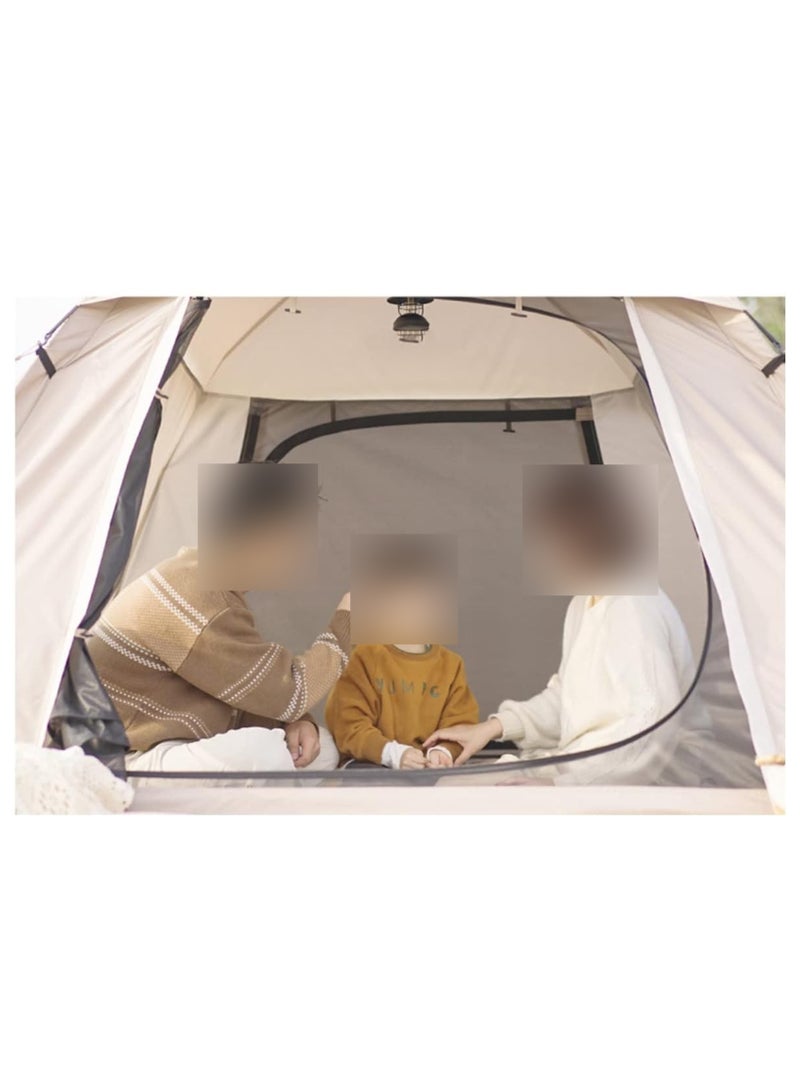 Generic Big Top Spring Tent 300x300x220CM Fits Up to 8 People Perfect for Outdoor Adventures Festivals and Family Camping Simple Assembly and Strong Design  - Image 4