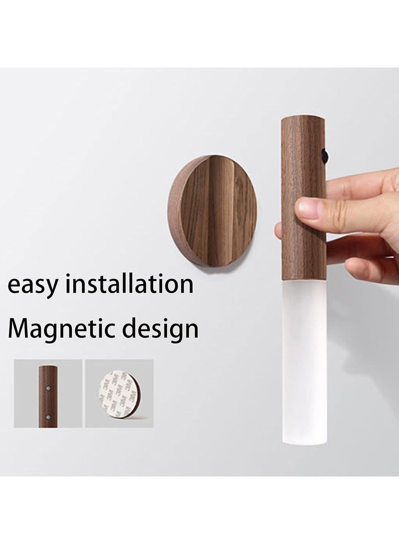 Wireless Magnetic Night Light Smart Motion Sensor Rechargeable Portable LED Flashlight Wall Mounted for Staircase Bedroom Hallway Stairs Removable Multi-Color - Image 5