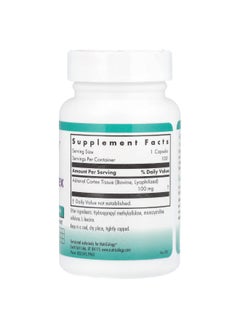 Nutricology Nutricology, Adrenal Cortex, Natural Glandular, 100 mg , 100 Vegicaps  - Image 2