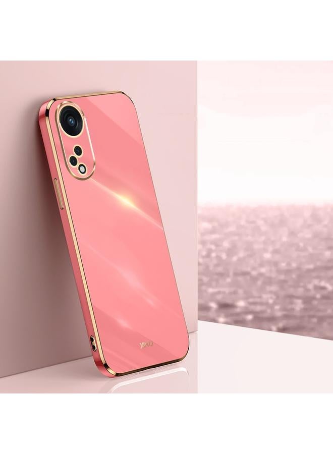 جراب لهاتف OPPO Reno8 T 5G، جراب هاتف TPU مطلي بالكهرباء 6D بحافة مستقيمة