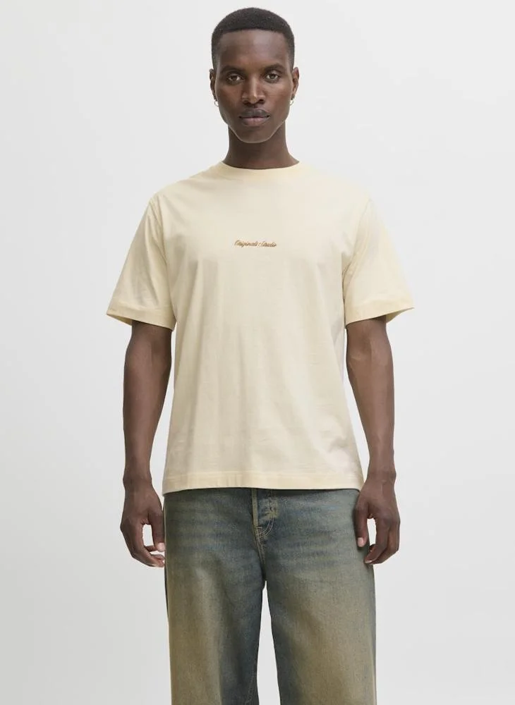 JACK & JONES Logo Crew Neck T-Shirt