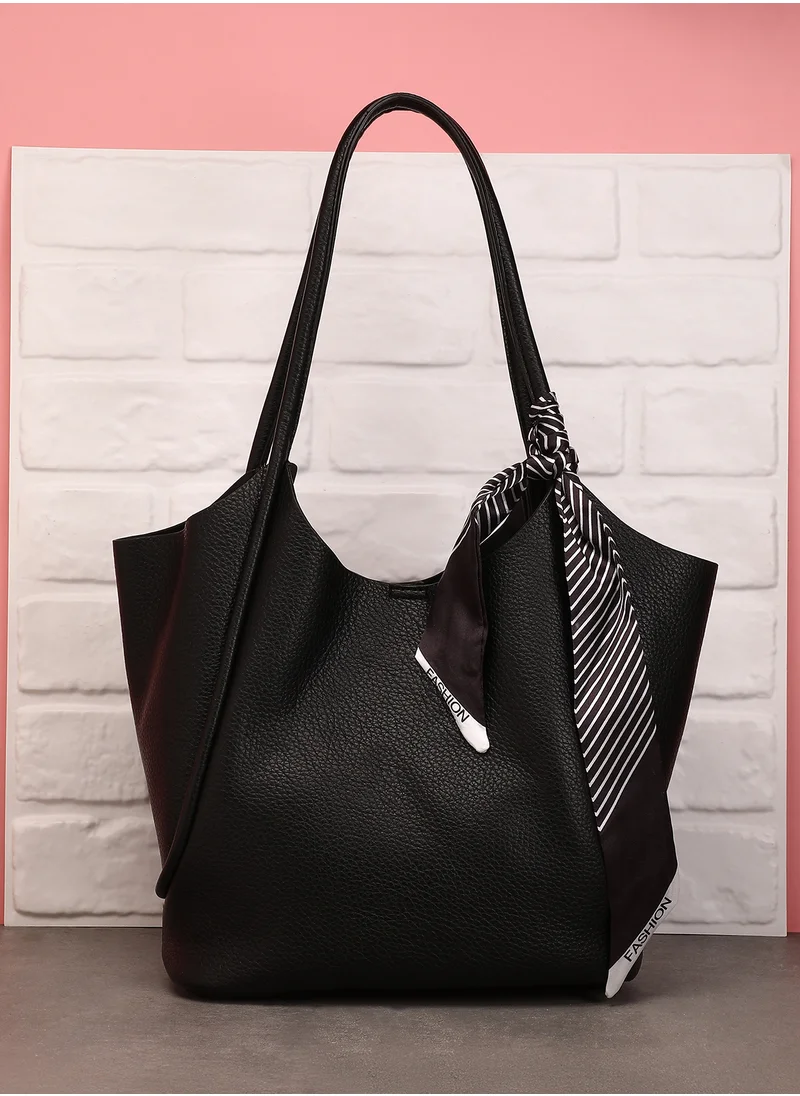 Haute Sauce Women's The Metrograph  Tote Bag With Pouch - Onyx Black