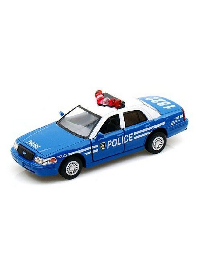 Kinsmart 🚓 سيارة الشرطة كينسمارت فورد كراون فيكتوريا NYPD 5" مقياس 1:42 مع حركة سحب للخلف 👮