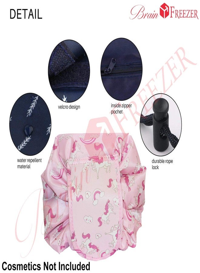 Brain Freezer Handbag Organizer Multipocket 13 Compartment Organizer… (Pink Zebra) - Image 2