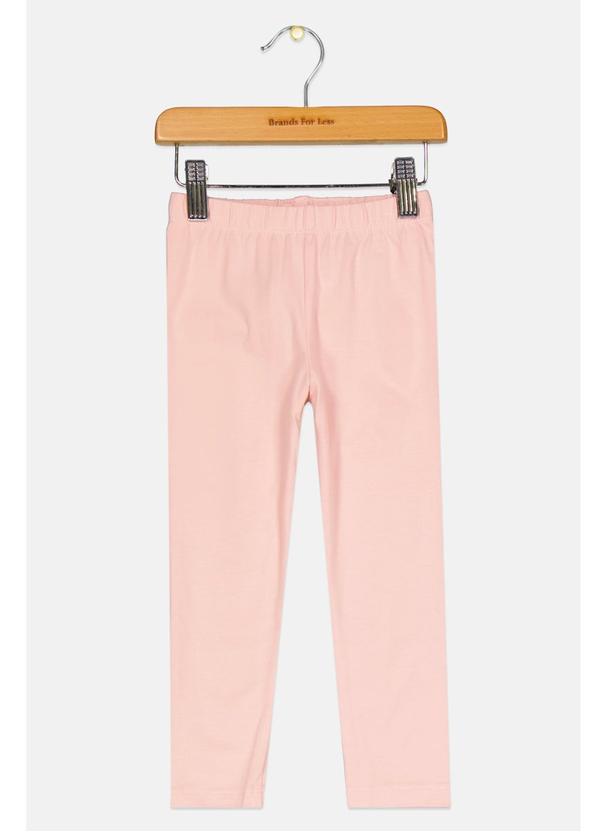 GAP Toddlers Girl Plain Pull On Leggings, Pink  - Image 2