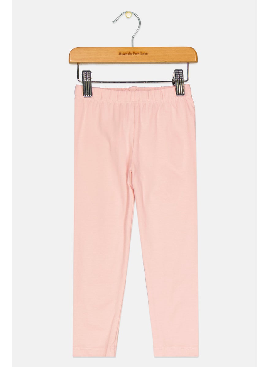 GAP Toddlers Girl Plain Pull On Leggings, Pink  - Image 1