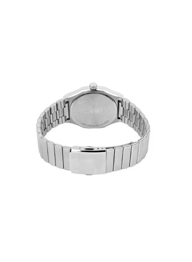 كاسيو MTP-E735D-7AVDF - ساعة كوارتز تناظرية من الفولاذ المقاوم للصدأ للرجال بخاصية عرض اليوم والتاريخ - Image 3