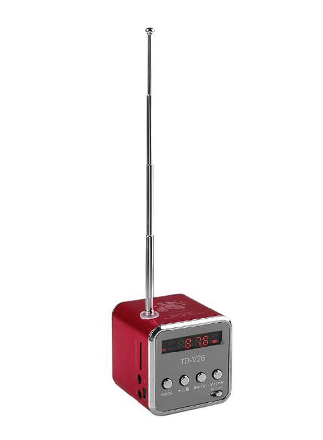 NIBEMINENT TF USB Digital MP3 Music Player 110609 Red/Grey 