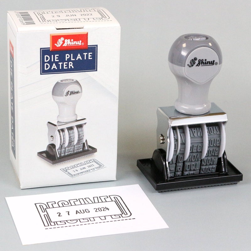 Shiny S-69 RECEIVED Date Stamp Signature place - Image 3